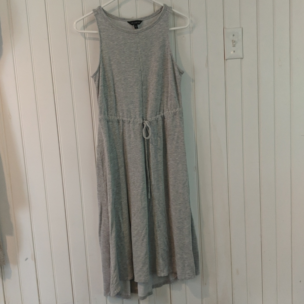 THE LIMITED S gray tank dress